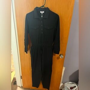 525 Black Button-Up jumper